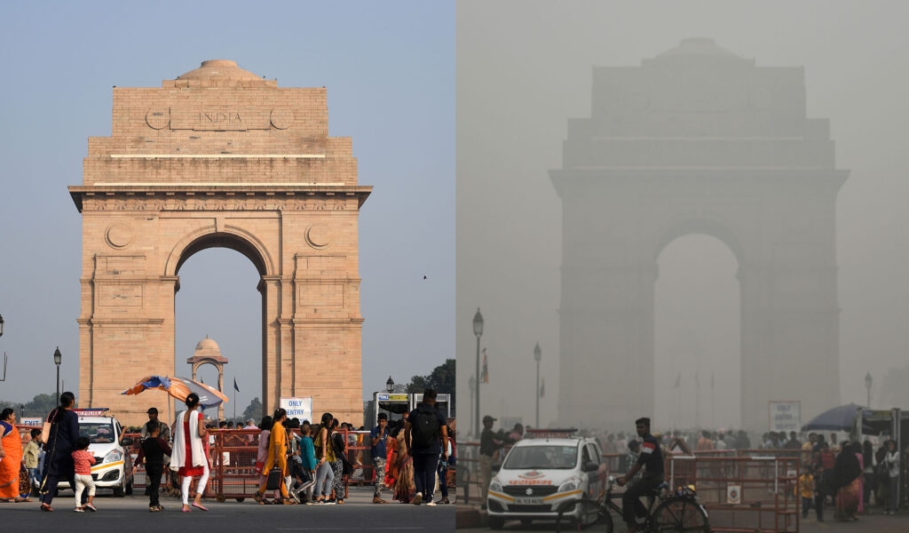 Air Pollution in Delhi, India